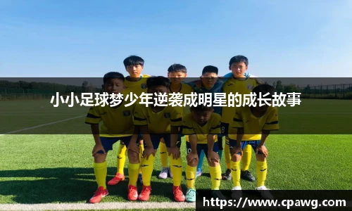 小小足球梦少年逆袭成明星的成长故事